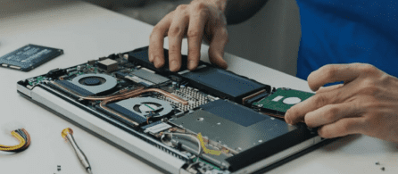 фотография процесса ремонта айфон